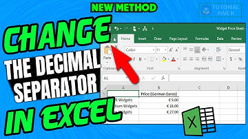 How to Change the Decimal Separator in Excel [ Easy Tricks ]