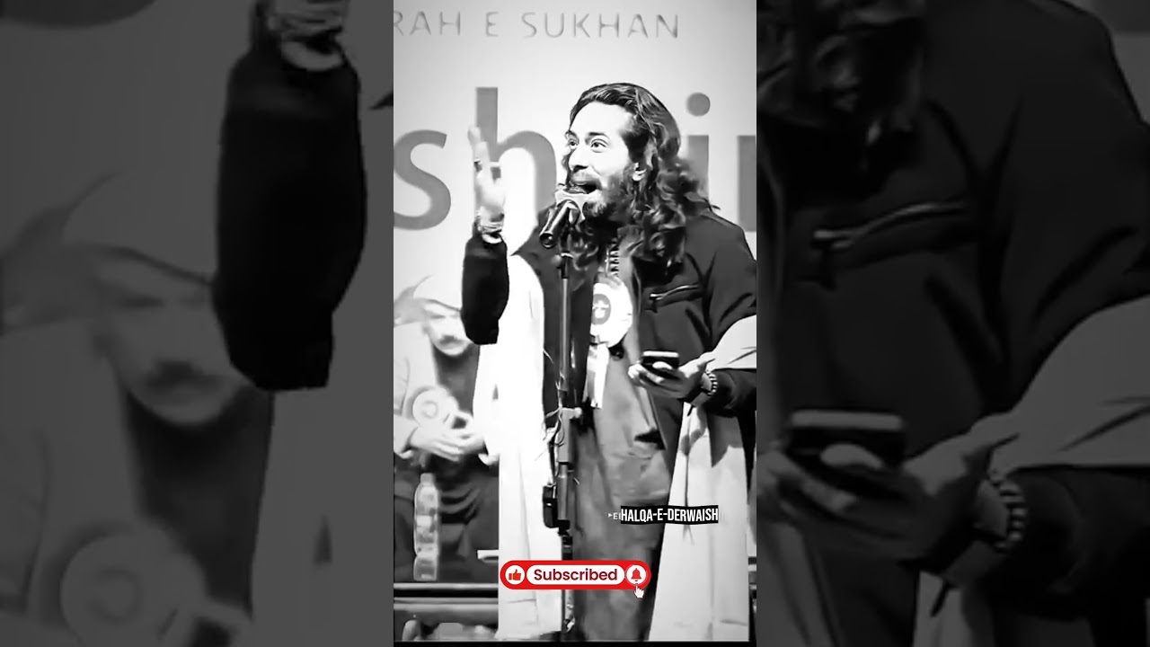 Uske Ek Ishare Par Main Maut Se Bhi Lar Jata Tha 💔 | Ali Zaryoun Poetry | Halqa e Derwaish