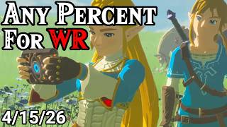 BotW Any% Speedruns for WR Day 56! (Switch 1 v1.6)