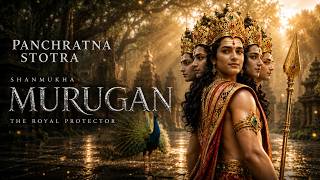 Shanmukha Murugan - The Ocean of Bliss | AI-Generated Visuals | Pancharatna Stuti