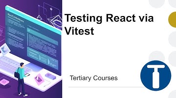 Testing React via Vitest