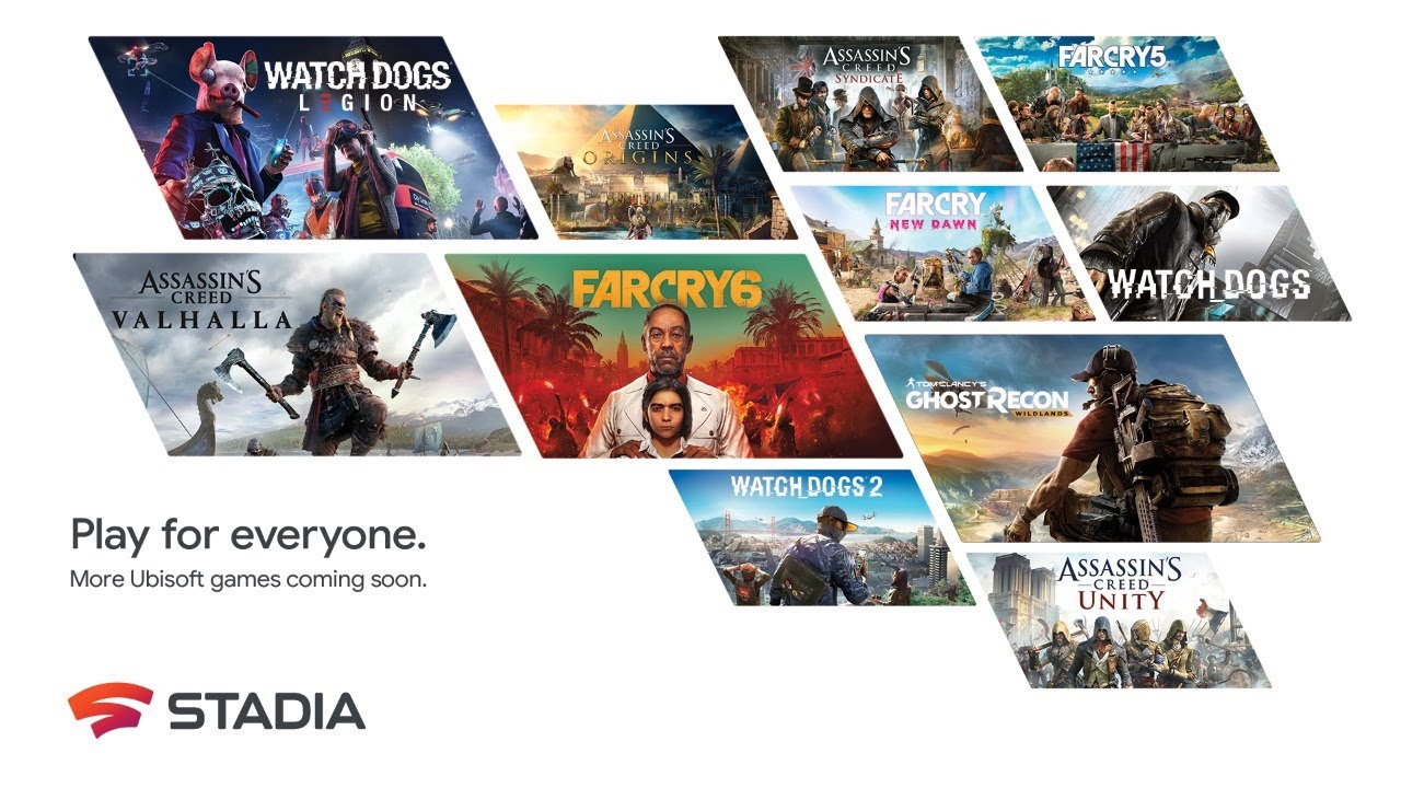 Let's celebrate Stadia's recent Ubisoft announcement with some Ubisoft gaming on Stadia!