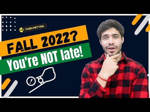 Fall 2022 is still achievable! With proof and deadlines