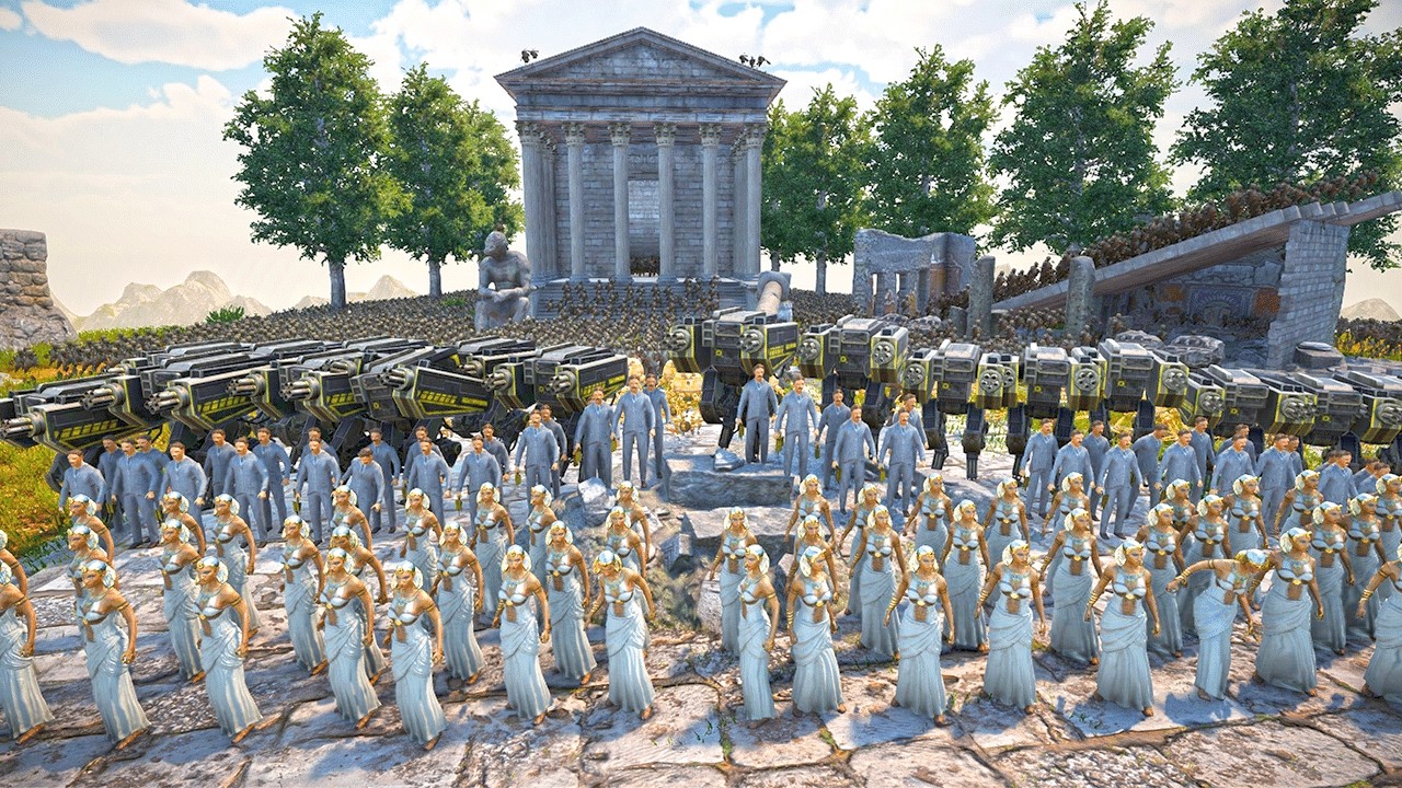 MOUNT EVEREST INVASION! 3.4 Million GIANT TROLL, ORC & Zombies vs T45 Shotgun & HEROES!! UEBS 2