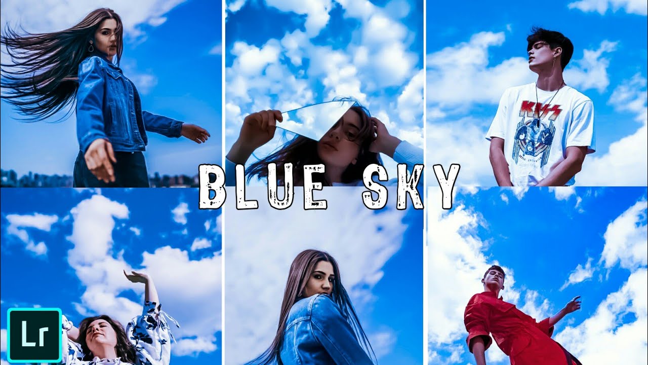 Blue Sky Preset | Lightroom Mobile Presets Free download DNG | Sky blue Preset