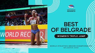 Women's triple jump final | World Indoor Championships Belgrade 2022