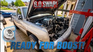 TURBO TRUCK GETS A 6.0 LQ4 SWAP!!! (INSTALL)