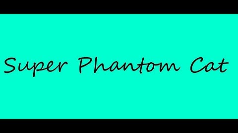 Super Phantom Cat