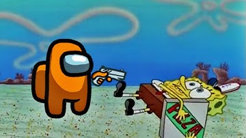 Imposter Trying To Get A Pizza From Spongebob (REMASTERED)