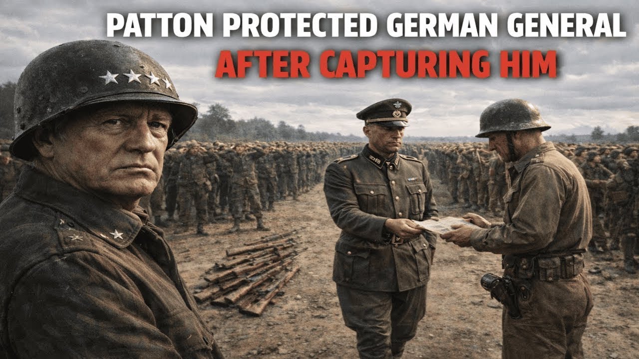 Why Patton Protected a GERMAN General After Capturing Him?