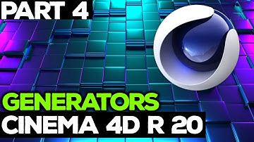 Cinema 4D R20 MasterClass Tutorial Part 4 of 10 | Generators