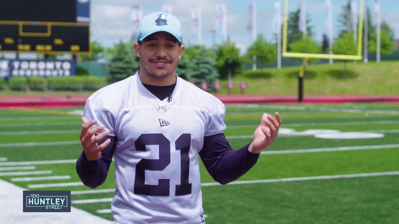 Faith and Sports | 100 Huntley Street at Toronto Argos training camp -  Daniel Adeboboye