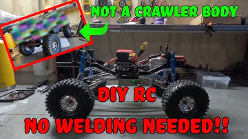 DIY 1/10 Crawler Chassis (No Fab Work At All!!)