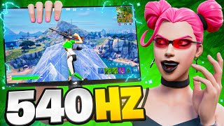 I Tried Fortnite On 540HZ For The FIRST TIME…