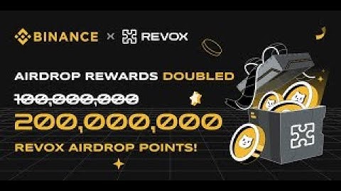 Check How many Revox Points do you Earn || Binance Web3 Wallet airdrop