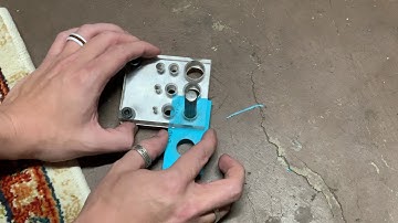 coin center punch guide tutorial - Tool For Coin RIng Making