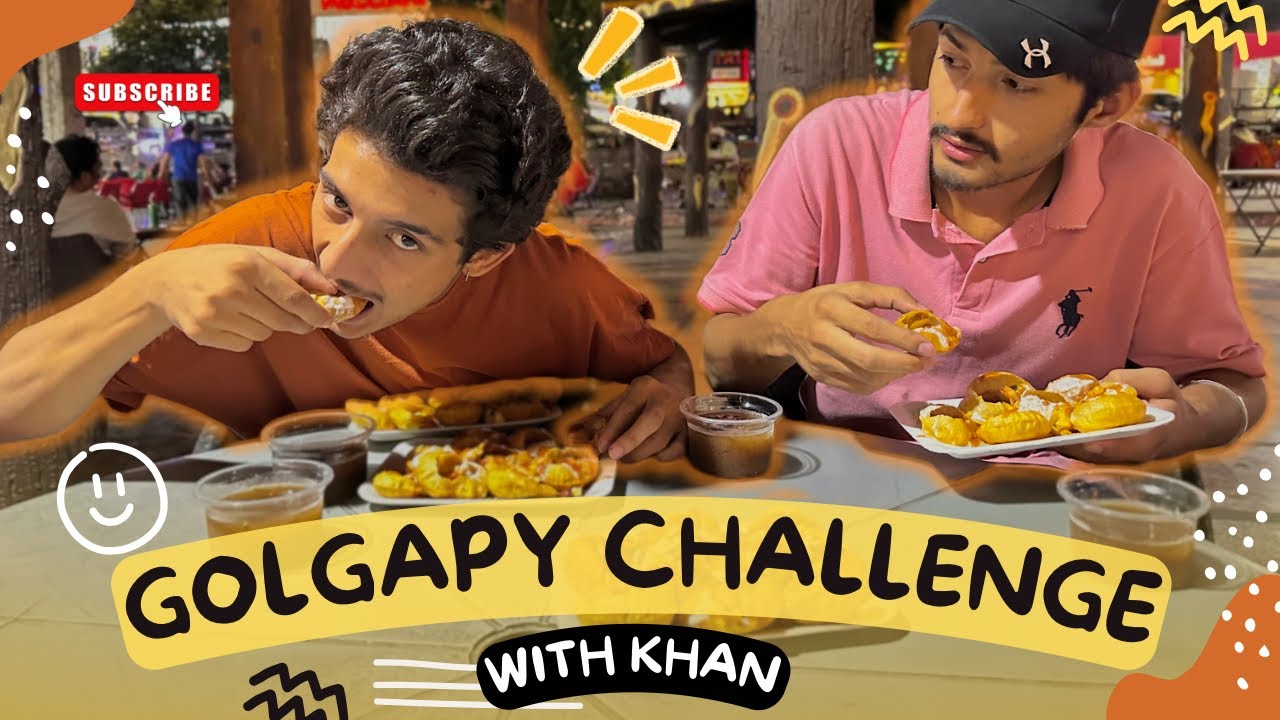 Gol gappay challenge 🤤 ️ kon jety ga? | abdullah rajpoot | - YouTube
