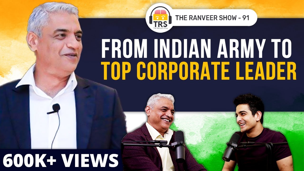 Download Army Man To CEO - Story Of A LEGENDARY Indian Leader | Captain Raghu Raman | The Ranveer Show 91