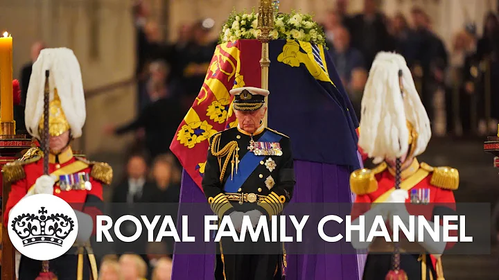 King Charles Stands Vigil with Siblings