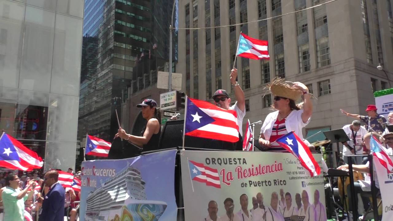 Puerto Rican Day Parade~2016~NYC~Orquesta La Resistencia de PR~NYCParadelife - YouTube