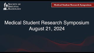 SSR Medical Student Research Symposium