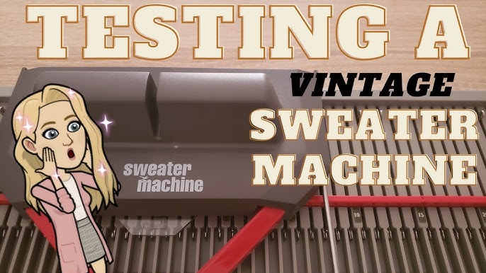 Bond Incredible Sweater Knitting Machine - Untested – Make & Mend