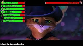 Puss in Boots: The Last Wish (2022) Final Battle with healthbars 3/3