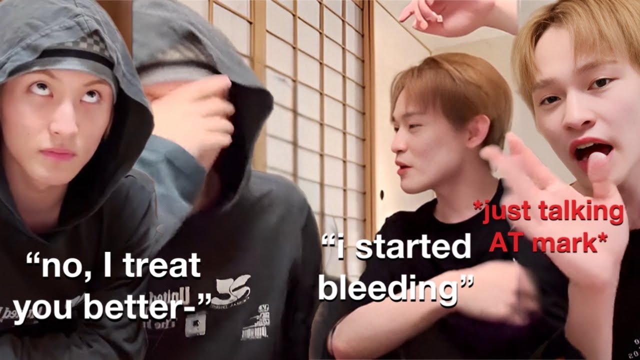 mark and chenle argue and talk shaving armpits | 24.08.18