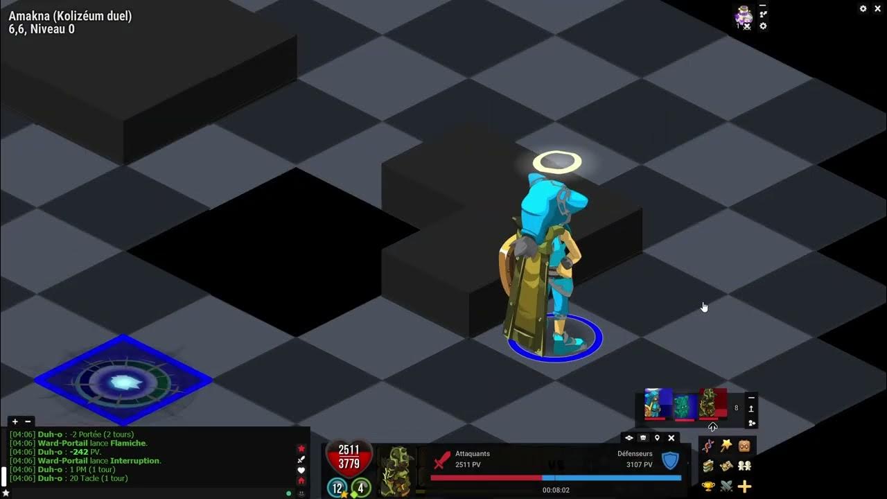 DOFUS - Ward-Portail vs Cra 2 ( Duho ) - YouTube