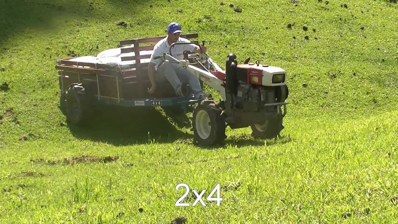 CARRETA AGRICOLA 4 X 4 P/ MICROTRATOR MARCASSIO