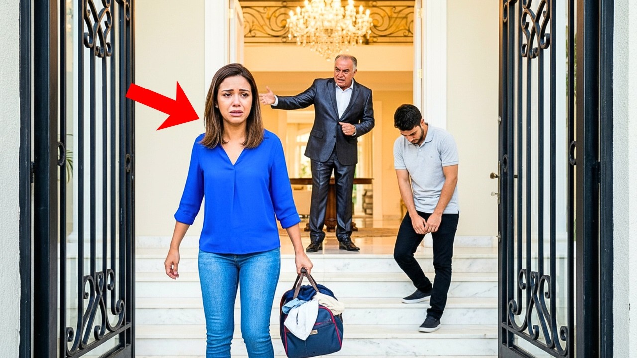IL MILIONARIO CACCIA LA NUORA UMILE DALLA VILLA… SENZA SAPERE CHE ERA INCINTA