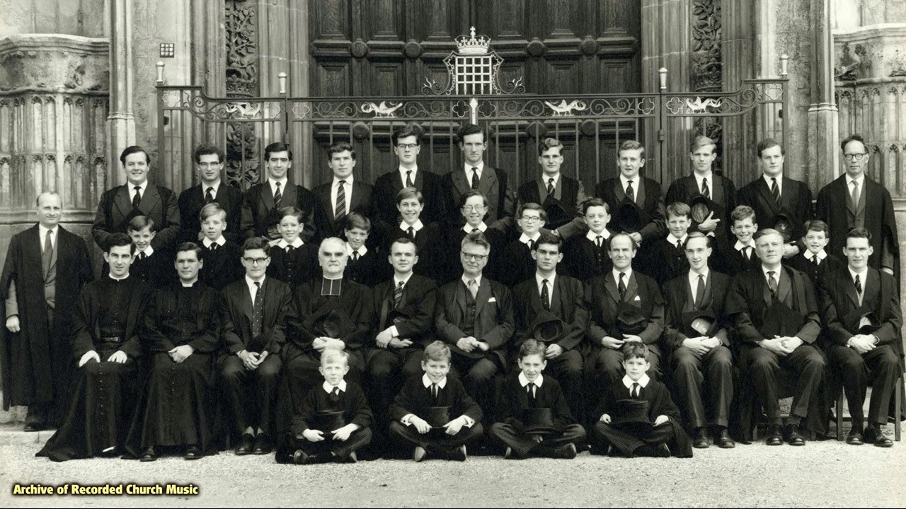 For the Amateur Choir”: King's College Cambridge 1960 (David