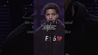 j cole thanks Jay-Z on freestyle🔥#jcole #shorts #jayz