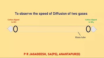Diffusion of two gases