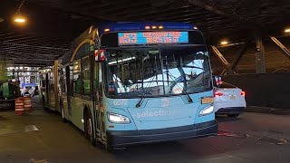 LaGuardia: 2017 New Flyer XD60 #6072 on the Q53-SBS bus ride from Woodside to Rockaway Park