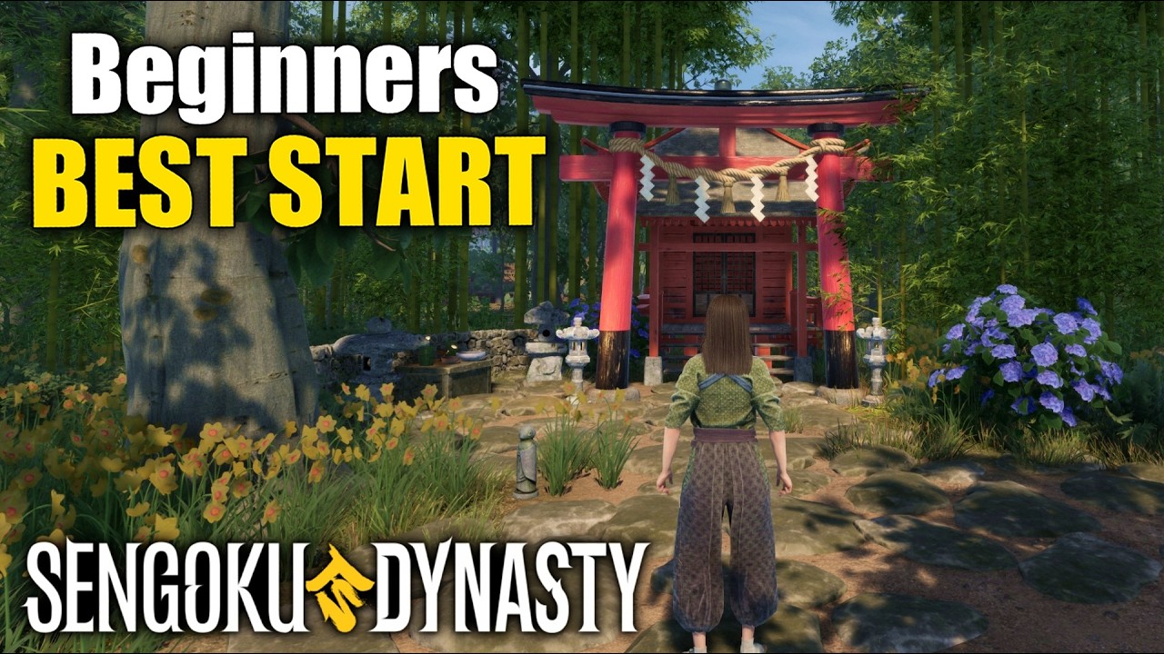 The BEST Way to Begin Sengoku Dynasty | Day One Gameplay
