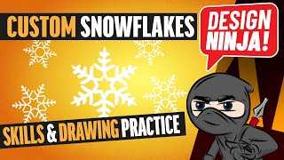 Create Custom Snowflakes in Adobe Illustrator