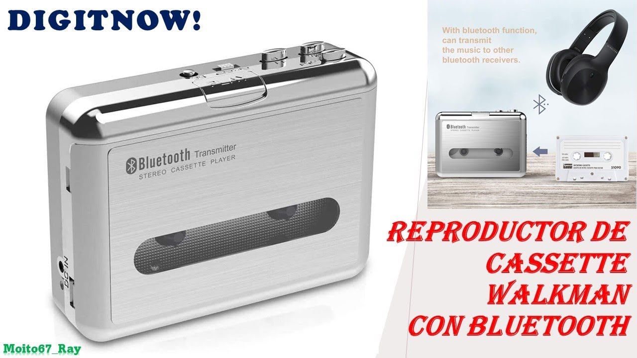 Igual nos estamos pasando de nostalgia: este reproductor de cassette con  Bluetooth es el último intento de combinar viejo y nuevo