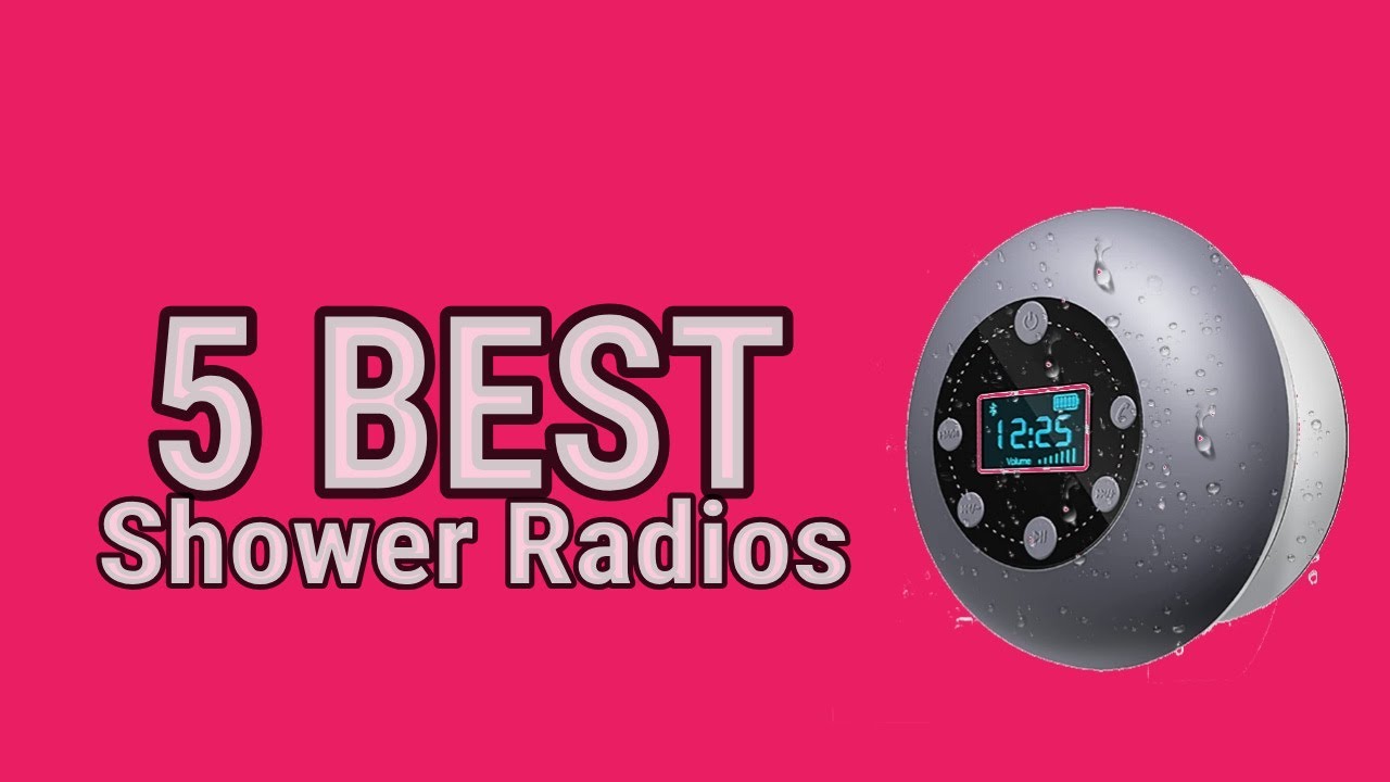 5 Best Shower Radios YouTube