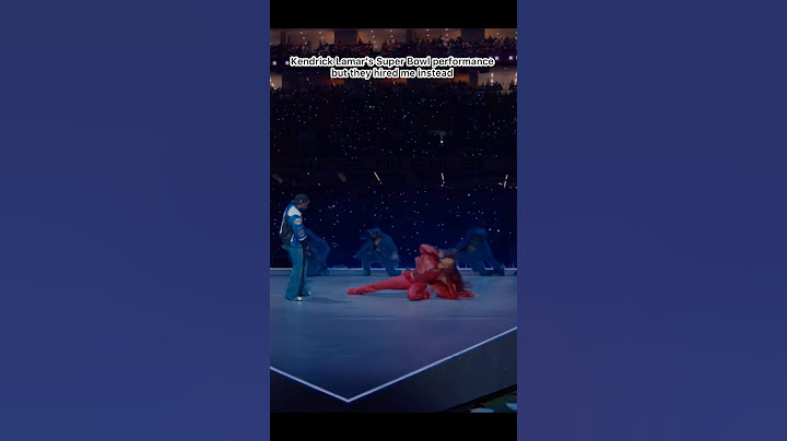 SZA during Kendrick Lamar’s Super Bowl Performance