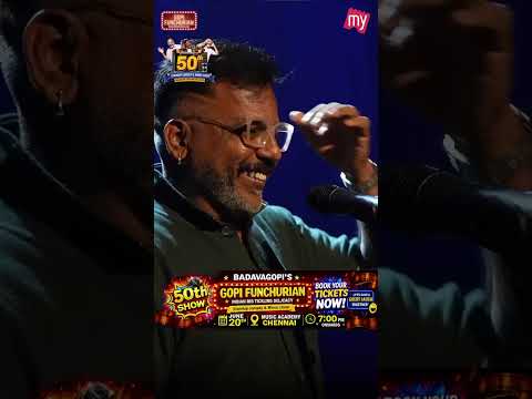 நாக்கே இல்லனாலும் உச்சரிக்கலாம் | Gopi Funchurian's milestone 50th Show