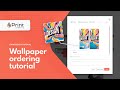 How to Create a Wallpaper Order With Printseekers