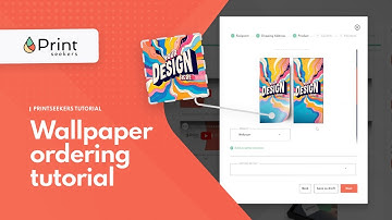 How to Create a Wallpaper Order With Printseekers