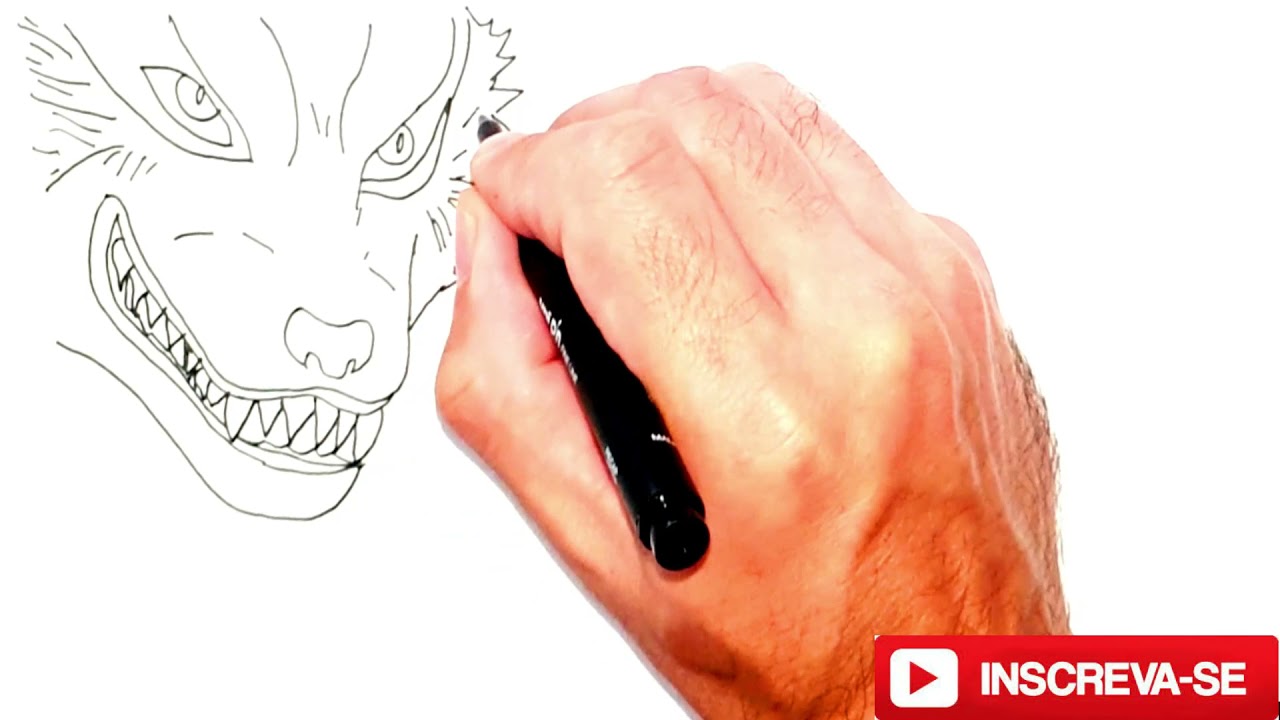 NEW!!! COMO DESENHAR NARUTO E KURAMA. COM DESENHAR NARUTO E KURAMA