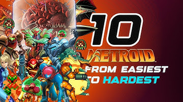 Top 10 Metroid games from EASIEST to HARDEST! 🔥😱😎#Metroid