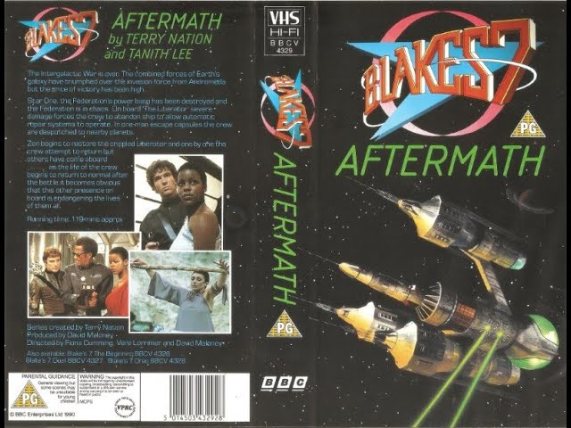 Original VHS Opening and Closing to Blake's 7 Aftermath UK VHS
