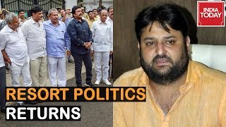 Rebel Karnataka MLAs At Mumbai's Sofitel Hotel; BJP Leader Mohit Kamboj Spotted At Hotel