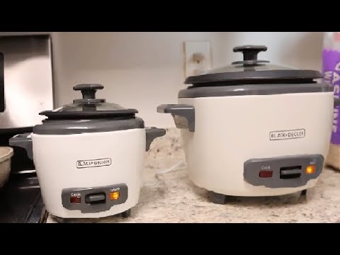 Unboxing the Black & Decker 6 Cup Rice Cooker and Steamer 