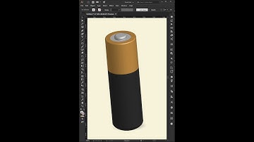 3d Design, Battery 3D, illustrator cc tutorial, 2021