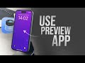 How to Use Preview App in iPhone (tutorial)